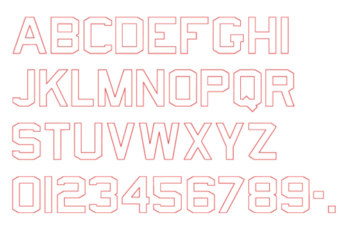 More information about "US Navy Long Beach Font"