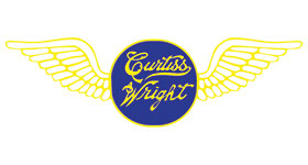 15.000th Curtiss P-40N, Curtiss-Wright logo