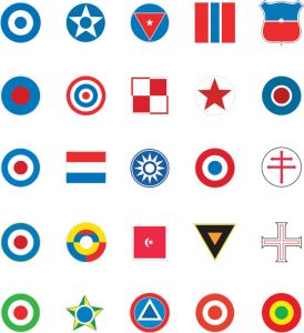 15.000th Curtiss P-40N, National Insignias