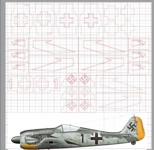 More information about "Focke Wulf Fw-190A4 1/32 Horst Hannig JG2"