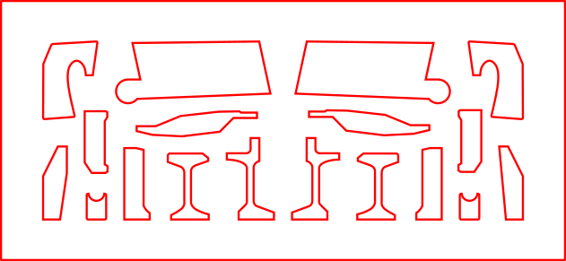 1/72 F-16 Reinforcing Plates in .svg Format