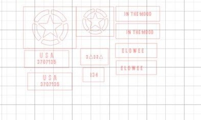 More information about "1/35 stencils for M4A1 76mm."