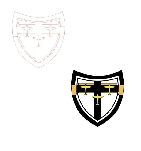More information about "Jagdgeschwader (JG) 27 - Stab/JG 27 - Gruppenabzeichen"