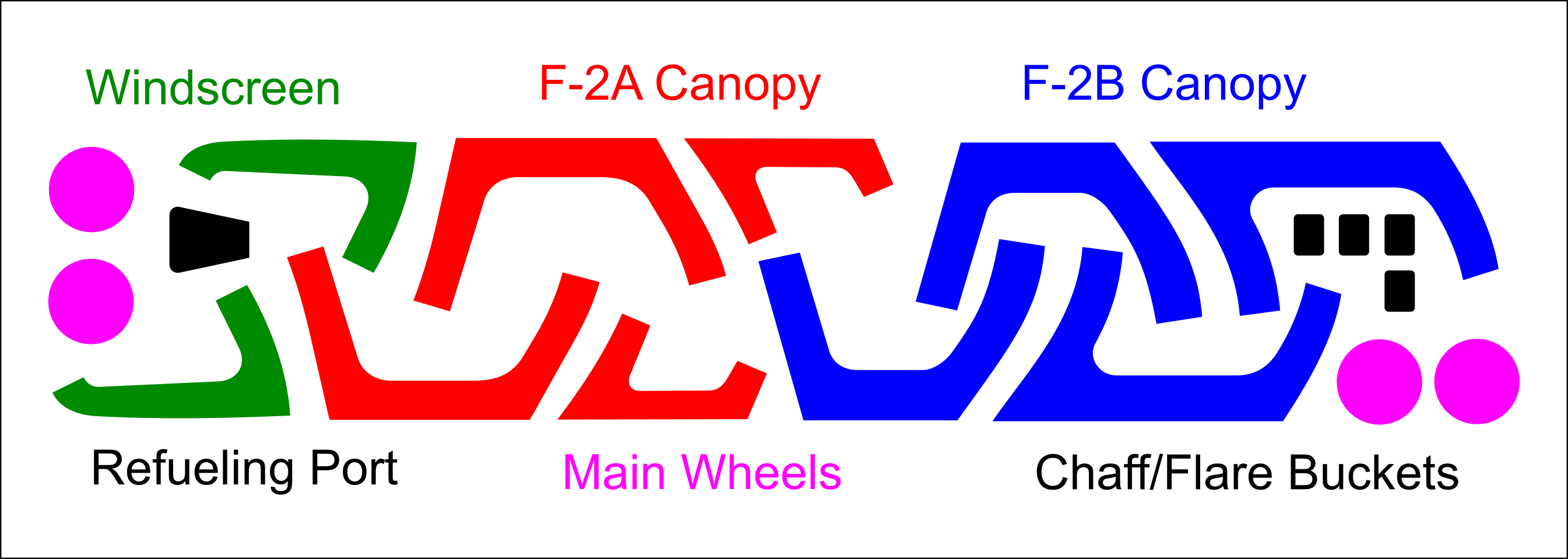 More information about "1/72 Scale Hasegawa F-2A/B Canopy Masks"