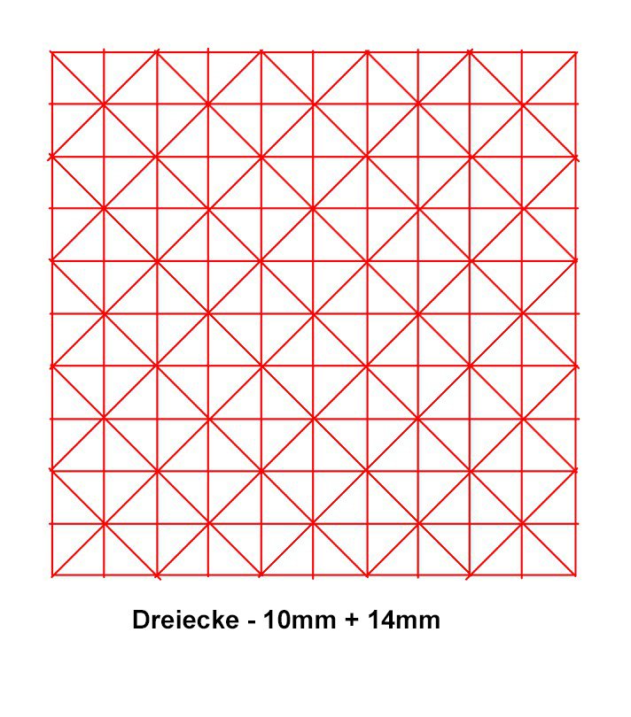 More information about "Dreiecke - 5mm + 7mm;  Dreiecke - 10mm + 14mm"