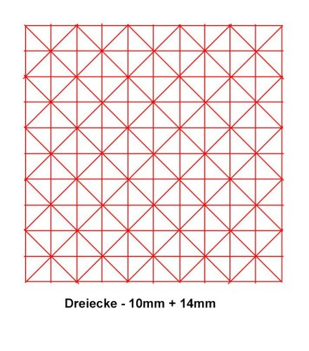More information about "Dreiecke - 5mm + 7mm;  Dreiecke - 10mm + 14mm"