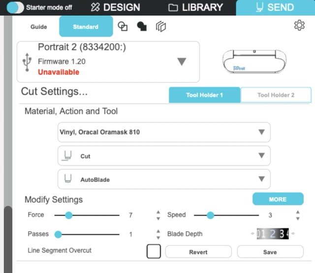 Using the Line Segment Overcut Setting in Silhouette V3