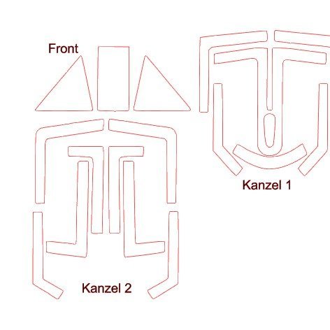 1:32 - Fw 190D-9 Canopy - Early and Late Versionen