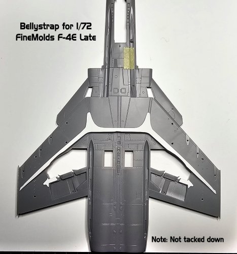 Belly Strap for 1/72 FineMolds F-4 E/G/S Kits