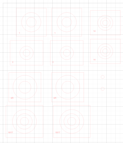 1/32 Spitfire Mk.I PR Type A Roundels